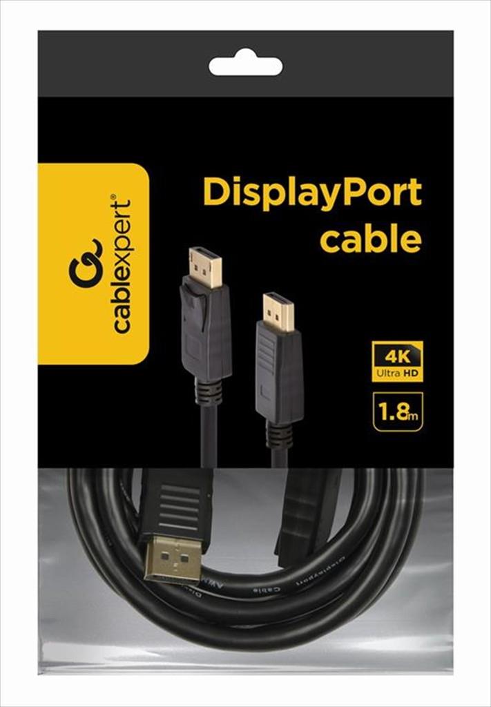 CABLES MONITOR DP M-M 1.8M CABLEXPERT CC-DP2-6