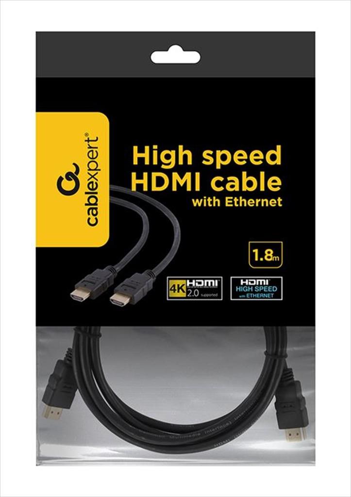 CABLES MONITOR HDMI M-M 1.8m CABLEXPERT CC-HDMI4-6