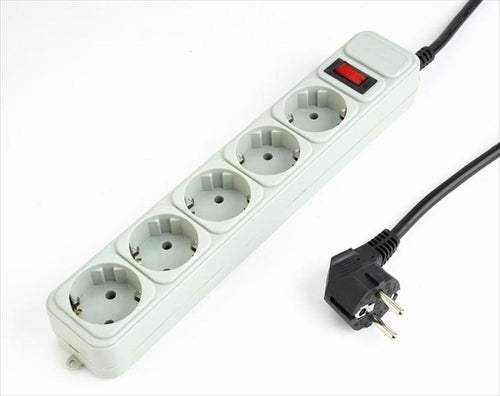 CABLES POWER EXTENSION GEMBIRD 4.5m 5xSHUKO surge protection, SPG3-B-15C