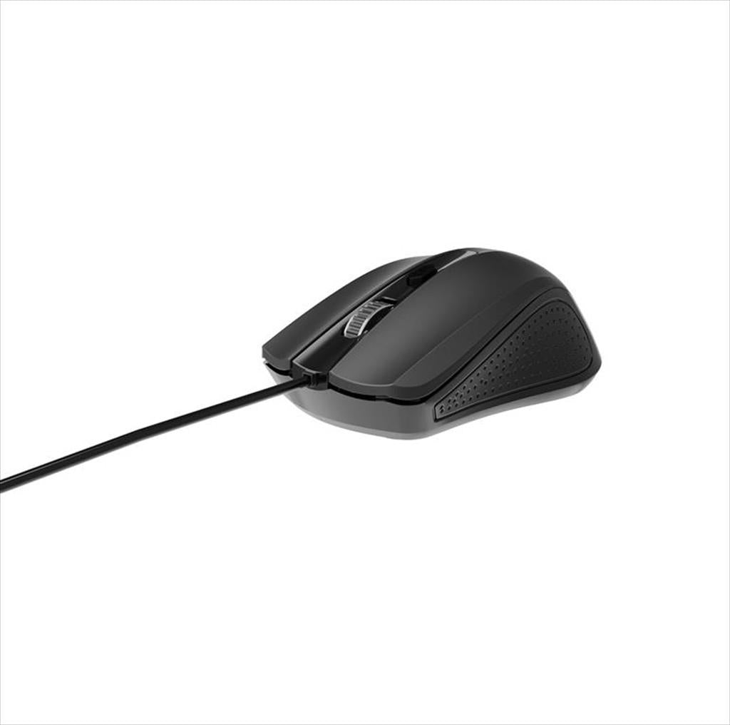 MOUSE WIRED USB GEMBIRD, 1200DPI, black ,MUS-4B-01