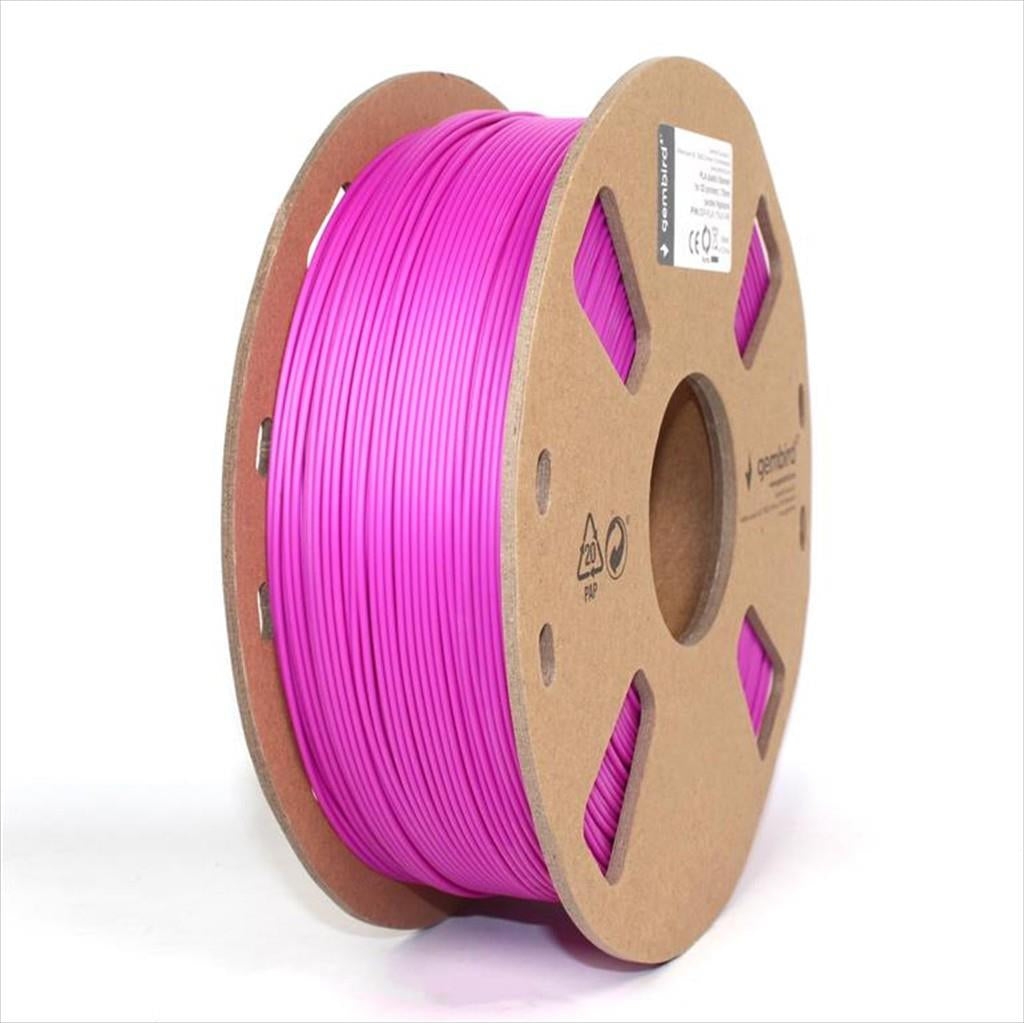 FILAMENT FOR 3D PRINTER PLA 1,75mm 1kg GEMBIRD Purple, 3DP-PLA1.75-01-PR