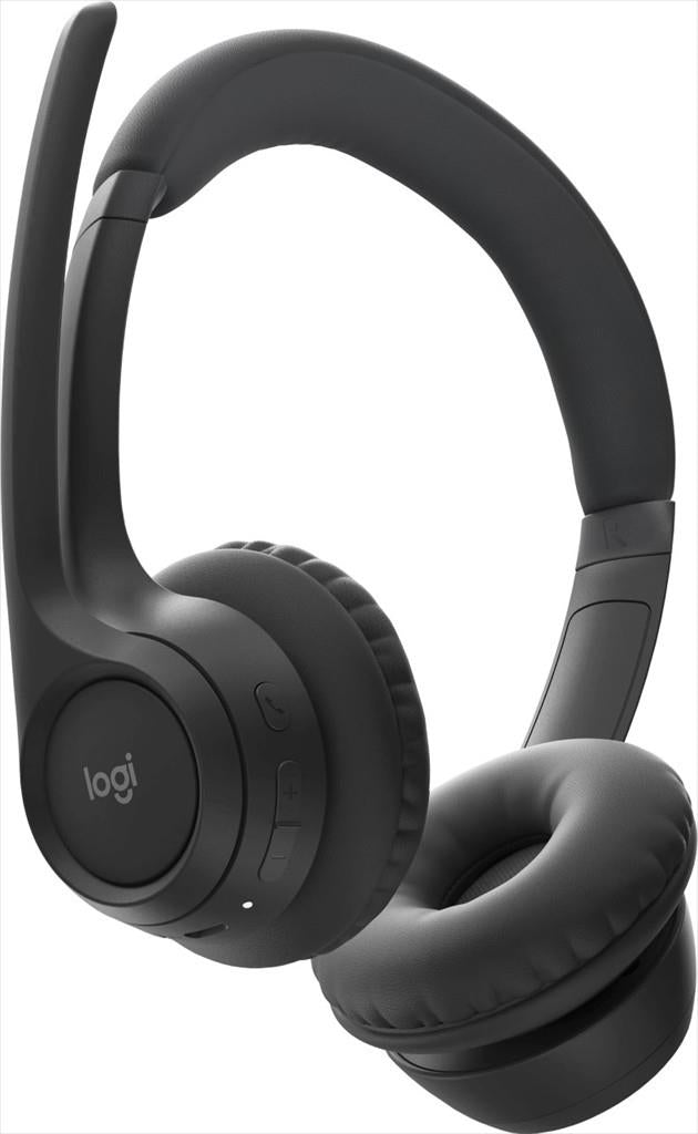 HEADPHONES LOGITECH ZONE 305 MIDNIGHT BLACK Wireless + bluetooth, w/microphone 981-001458