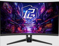 MONITOR 27" ASROCK PHANTOM GAMING PG27FRS1A CURVED, 1920 x 1080 at 280 Hz, VA Panel , AMD FreeSync Premium, 1ms, 2xHDMI 2.0, 1x DP, Swivel+Tilt, Speaker: 2Wx2, 90LXA0G0-A0E1A0V