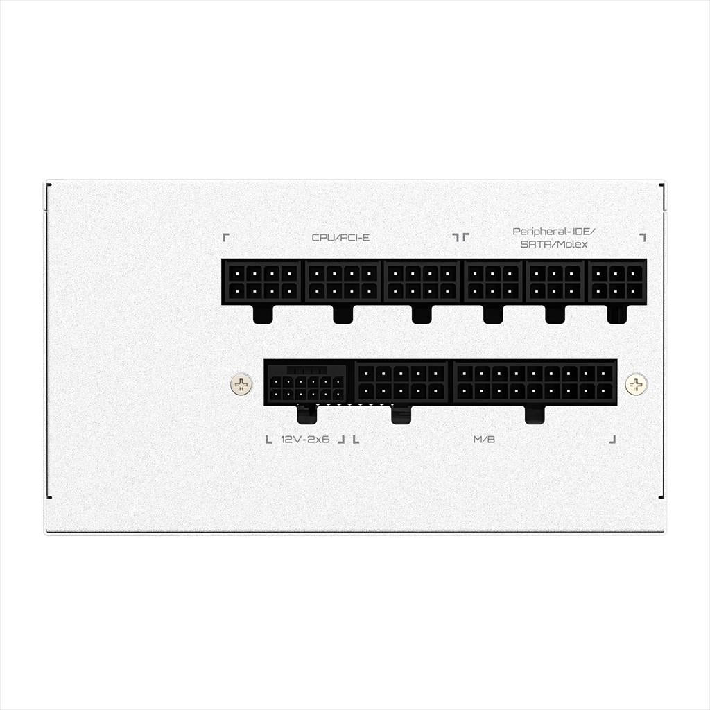 PSU 1000W GIGABYTE UD1000GM PG5 V2 ICE w/PCIe 5.1, 80 Plus GOLD FULL MODULAR, WHITE, GP-UD1000GM PG5 V2 ICE