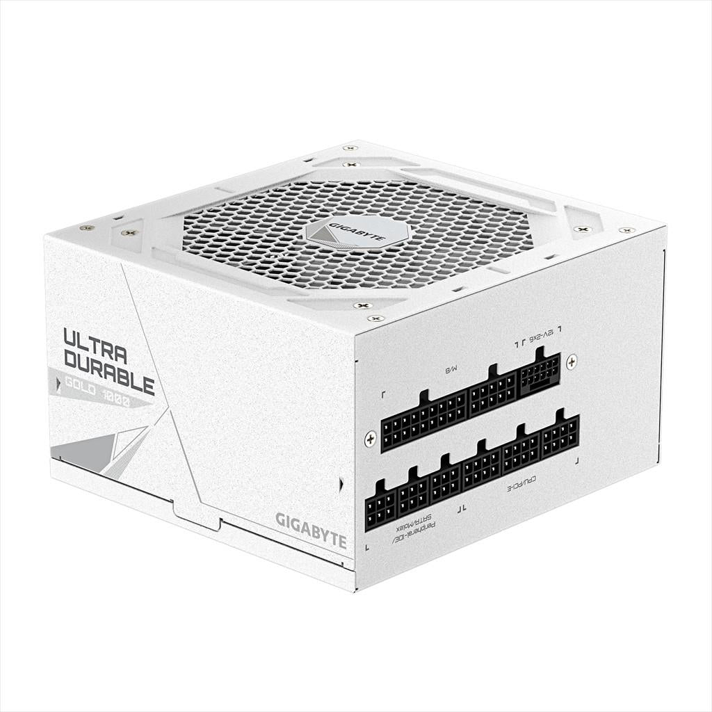 PSU 1000W GIGABYTE UD1000GM PG5 V2 ICE w/PCIe 5.1, 80 Plus GOLD FULL MODULAR, WHITE, GP-UD1000GM PG5 V2 ICE