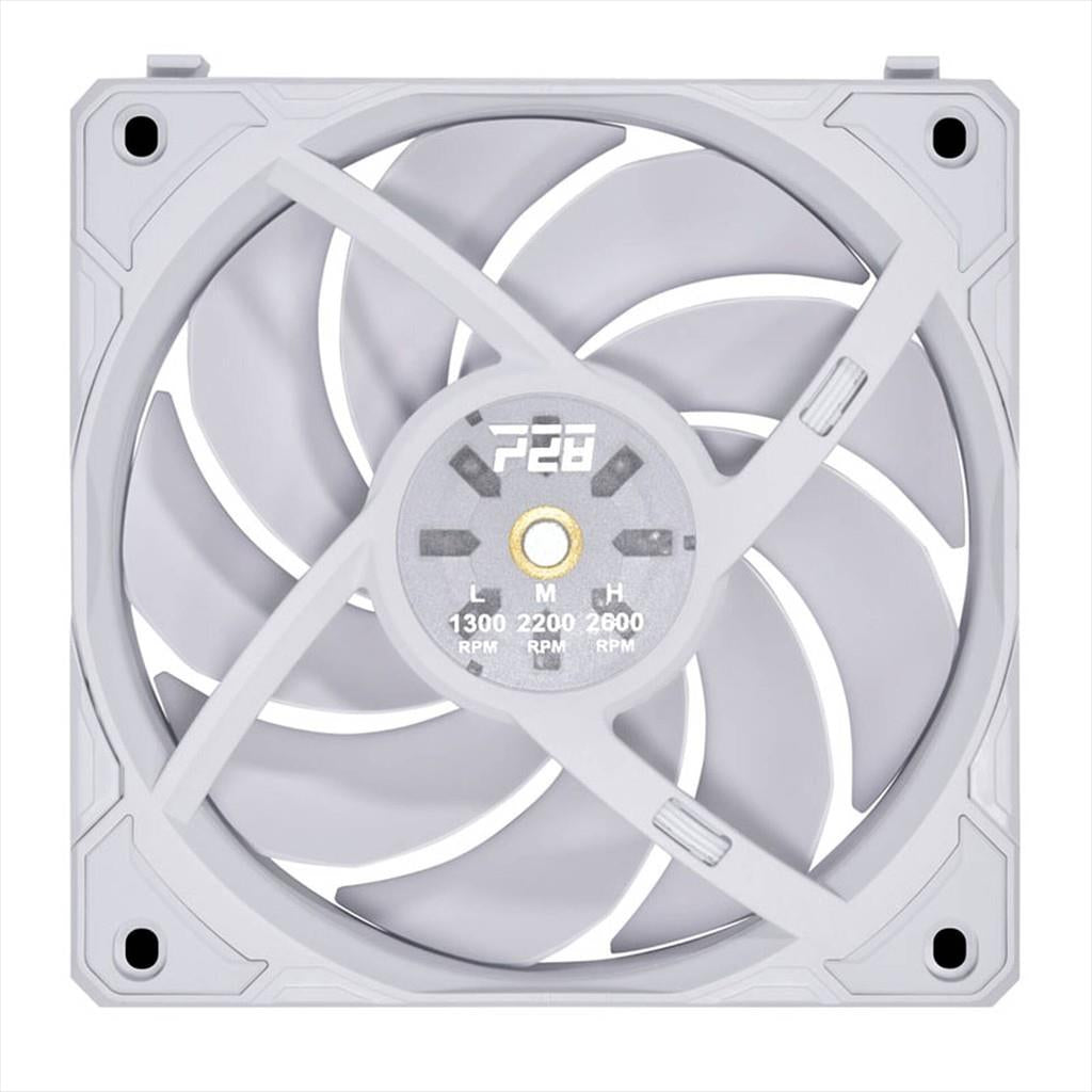 COOLERS CASE FAN 120mm LIAN LI UNI P28, 3x120mm fans 1600 RPM PWM, White, UF-P28120-3W WHITE
