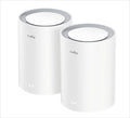 NET ROUTER MESH SYSTEM Wi-Fi 7 CUDY M3600, 802.11 a/b/g/n/ac/ax/be, WHITE, (2-Pack), CUDY-M3600-2-pack