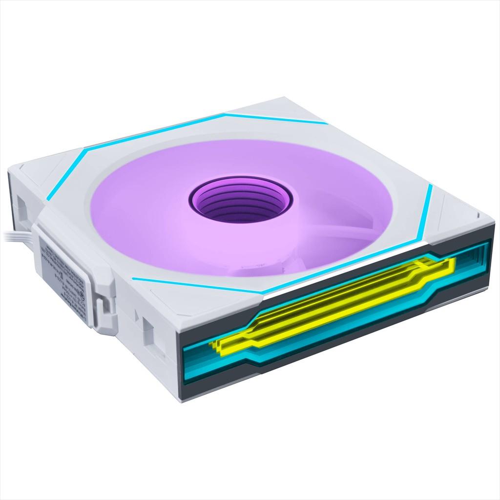 COOLERS CASE FAN 120mm LIAN LI UNI SL-INFINITY Wireless ARGB PWM - Reverse Blade, WHITE, 12RSLIN1W1W