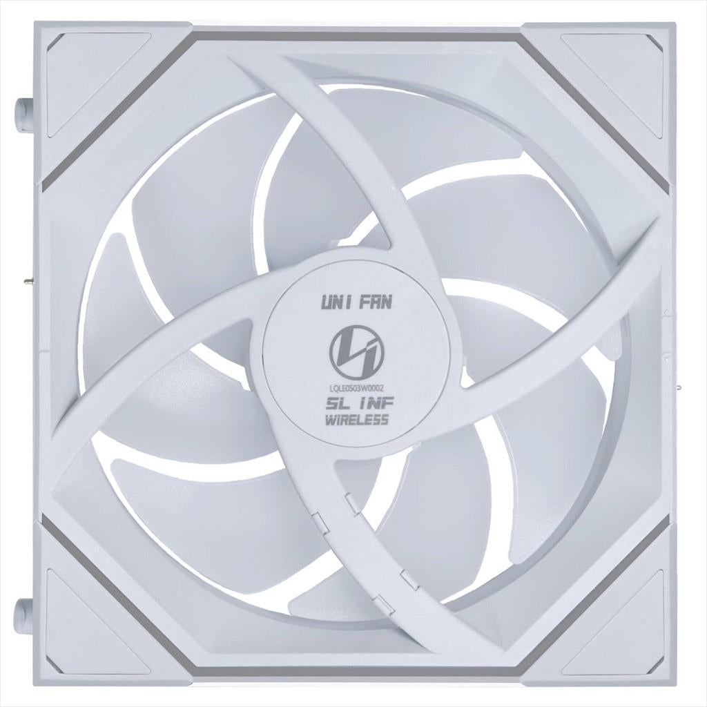 COOLERS CASE FAN 120mm LIAN LI UNI SL-INFINITY Wireless ARGB PWM - Reverse Blade, WHITE, 12RSLIN1W1W