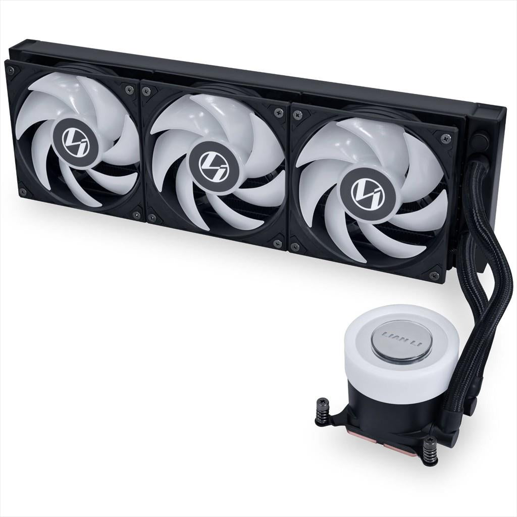 COOLERS CPU AIO LIAN LI GALAHAD II LITE RGB 360, DAISY-CHAINABLE 3x120mm  PWM FAN, Black, GA2L36RB