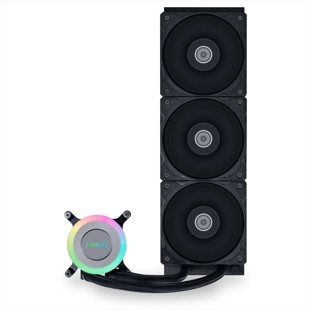 COOLERS CPU AIO LIAN LI GALAHAD II LITE PERFORMANCE RGB 360, DAISY-CHAINABLE 3x120mm  PWM FAN, Black, GA2L36PB