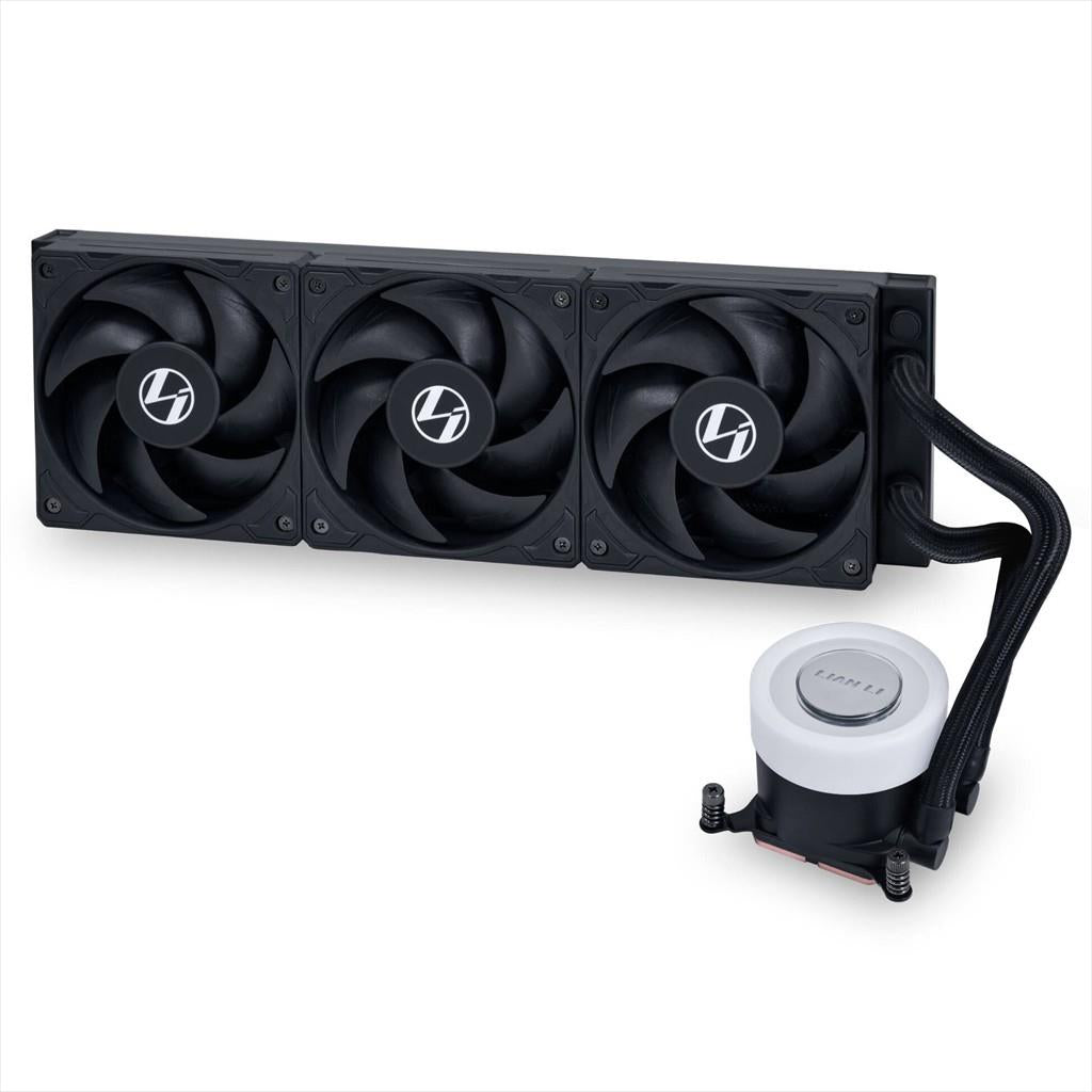 COOLERS CPU AIO LIAN LI GALAHAD II LITE PERFORMANCE RGB 360, DAISY-CHAINABLE 3x120mm  PWM FAN, Black, GA2L36PB