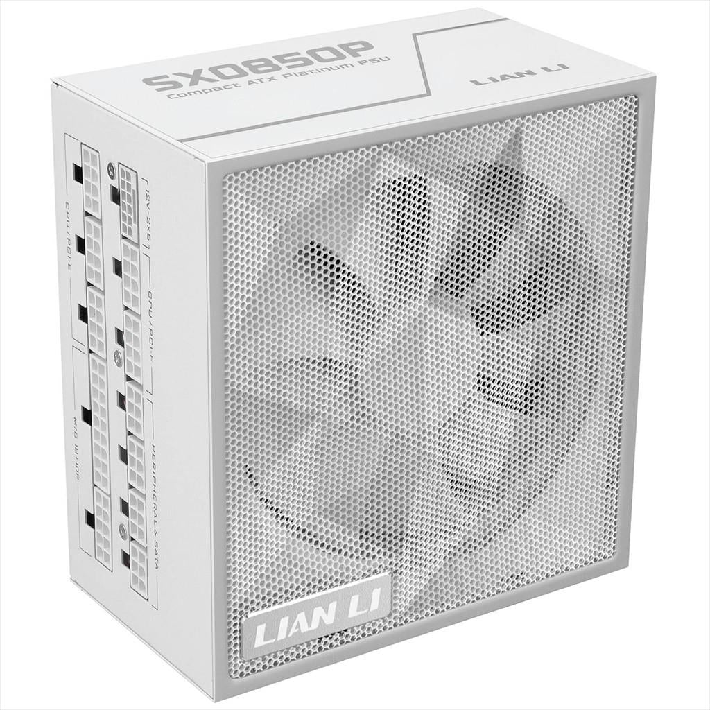 PSU 850W LIAN LI SFX SX850P  80+ PLATINUM, FULL MODULAR, WHITE, SX0850P
