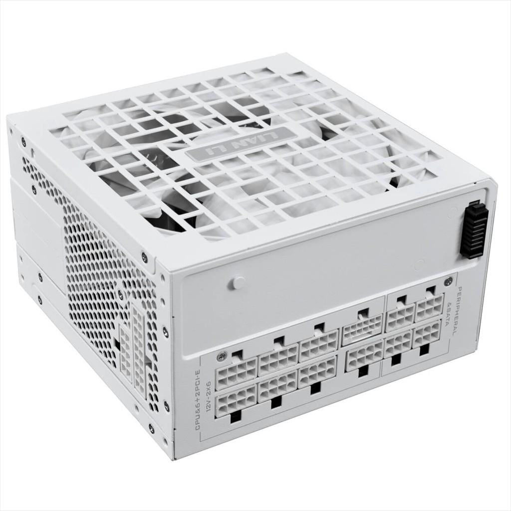 PSU 1000W LIAN LI GOLD RS1000G 80+ GOLD ATX 3.1, 90 deg. AC INLET, FULL MODULAR WHITE, RS1000G.W000