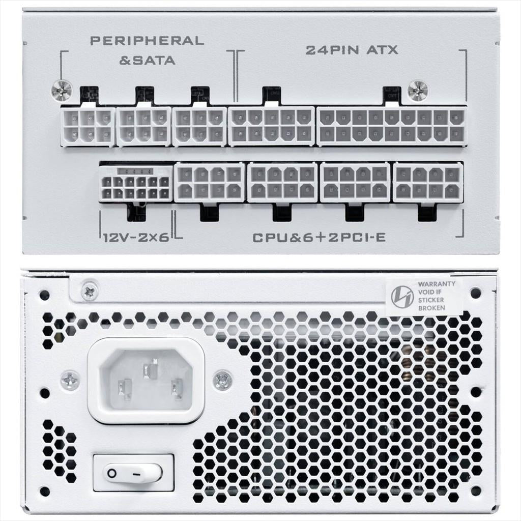 PSU 850W LIAN LI SFX SP850P 80+ PLATINUM, FULL MODULAR, WHITE, SP0850P