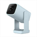 PROJECTOR WANBO CUBE 1  w/GIMBAL Android TV 11, 350Ansi, 200:1 720p,  HDMI, USB 2.0, AUX, WIFI,BT w/speakers, Sky Blue