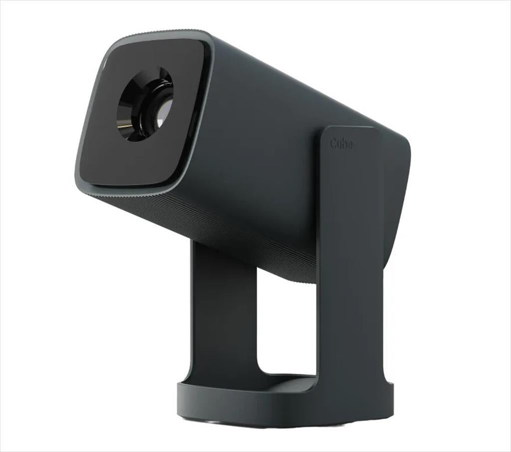 PROJECTOR WANBO CUBE 1  w/GIMBAL Android TV 11, 350Ansi, 200:1 720p,  HDMI, USB 2.0, AUX, WIFI,BT w/speakers, Dark Green