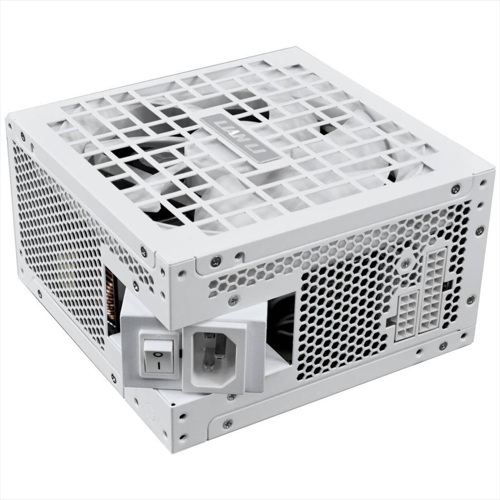 PSU 1200W LIAN LI GOLD RS1200G 80+ GOLD ATX 3.1, 90 deg. AC INLET, w/HUB, FULL MODULAR WHITE, RS1200G.WH00