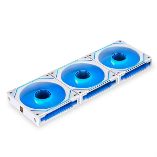 COOLERS CASE FAN 120mm LIAN LI UNI SL-INFINITY REVERSE BLADE ARGB 2100 RPM PWM, White, 3-pack w/controller, 12RSLIN3W