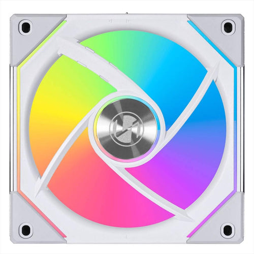 COOLERS CASE FAN 120mm LIAN LI UNI SL-INFINITY REVERSE BLADE ARGB 2100 RPM PWM, White, 3-pack w/controller, 12RSLIN3W
