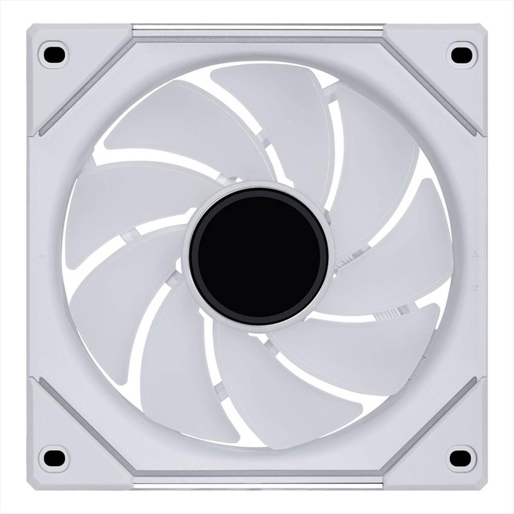 COOLERS CASE FAN 120mm LIAN LI UNI SL-INFINITY REVERSE BLADE ARGB 2100 RPM PWM, White, 3-pack w/controller, 12RSLIN3W