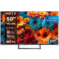 CE TV LED SMART 50" METZ TV,  QLED UHD, 4K, 120Hz, HDMI, USB, GOOGLE TV, Black, 50MQF7500Z