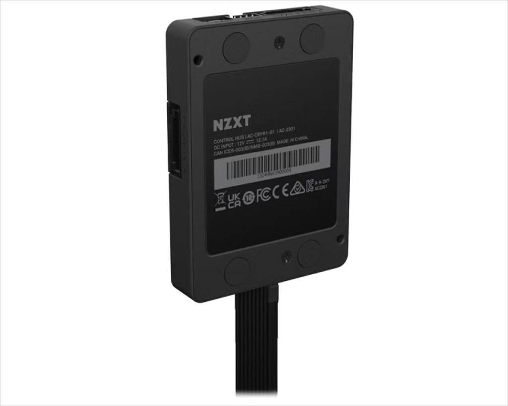 NZXT CONTROL HUB for RGB CORE Fans (3x NZXT 8-pin,1 x 4-pin PWM) (4 x NZXT 8-pin /1 x NZXT RGB), AC-CRFR1-B1/5