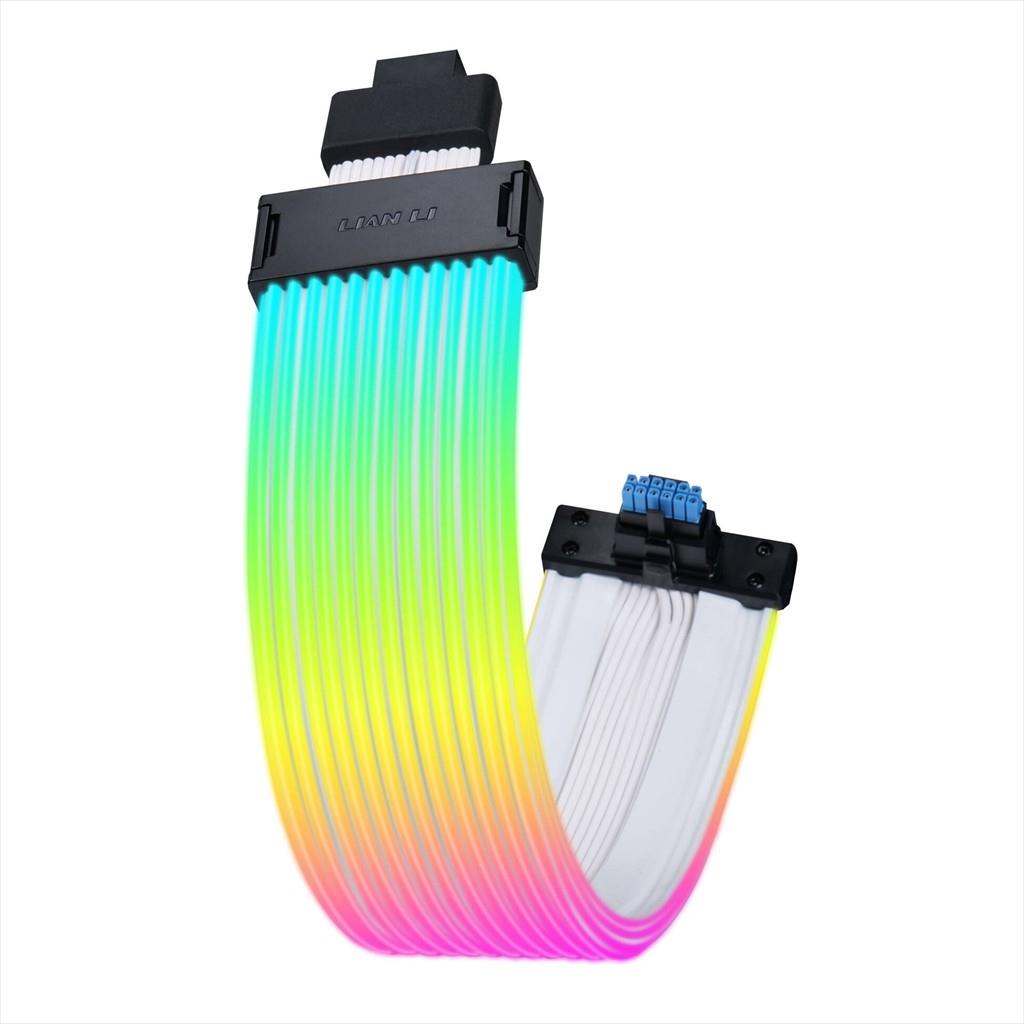 EXTENSION PSU LIAN LI STRIMER WIRELESS 12V-2x6 WIDE RGB, WHITE, PW16-121W