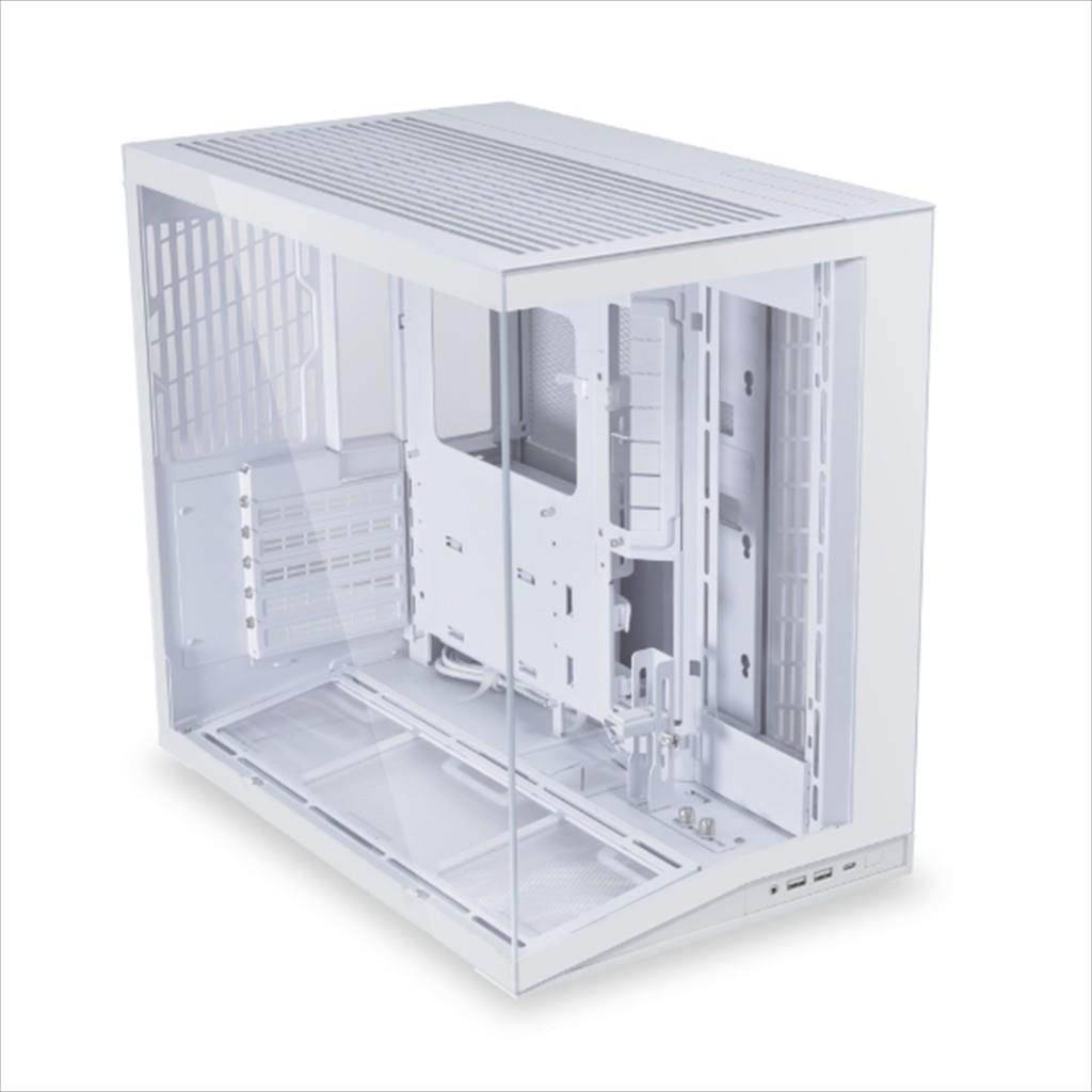 CASE LIAN LI ATX O11 DYNAMIC Mid-Tower V2 w/2x Tempered glass, White, O11DMIV2W