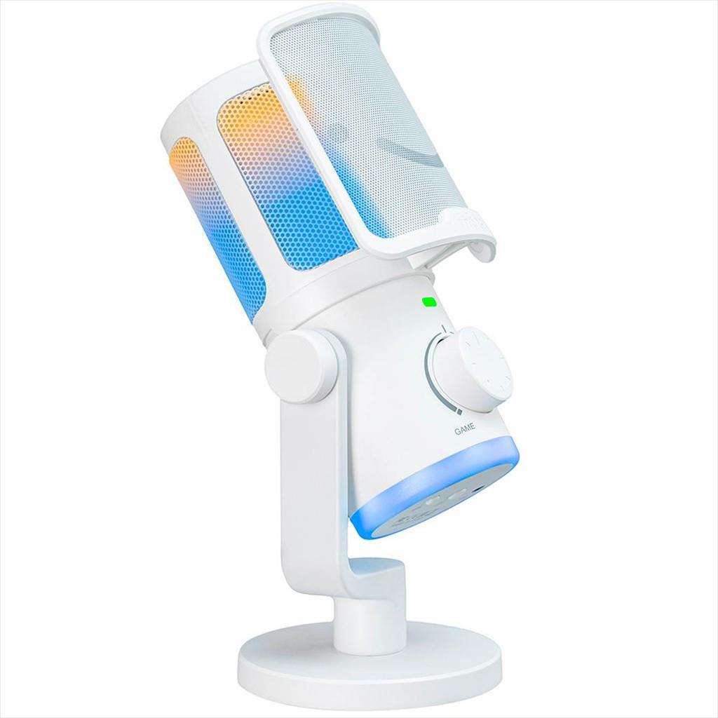 MICROPHONE FIFINE AМ6 RGB, USB Type-C, 2.0m cable, White, AМ6