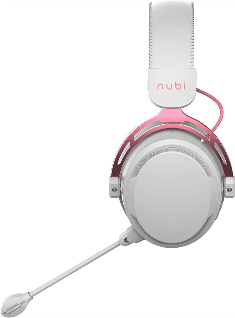 HEADPHONES NUBI NH1 w/microphone, USB-A, Rose Gold, NH1-RG