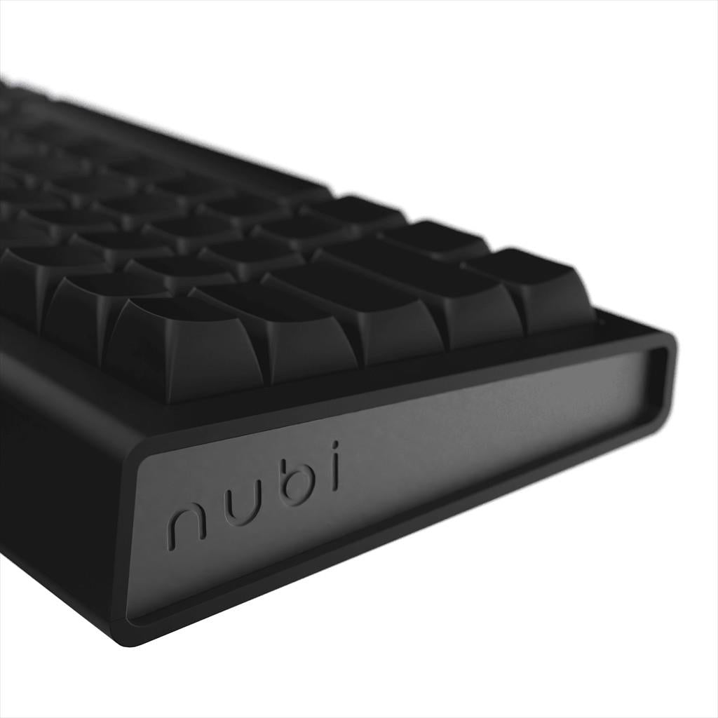 KEYBOARD MECHANICAL NUBI NK68HE, 65%, RGB, G3MS Magnetite Ice, USB-C, Black, NK68-HE-BL-ANSI