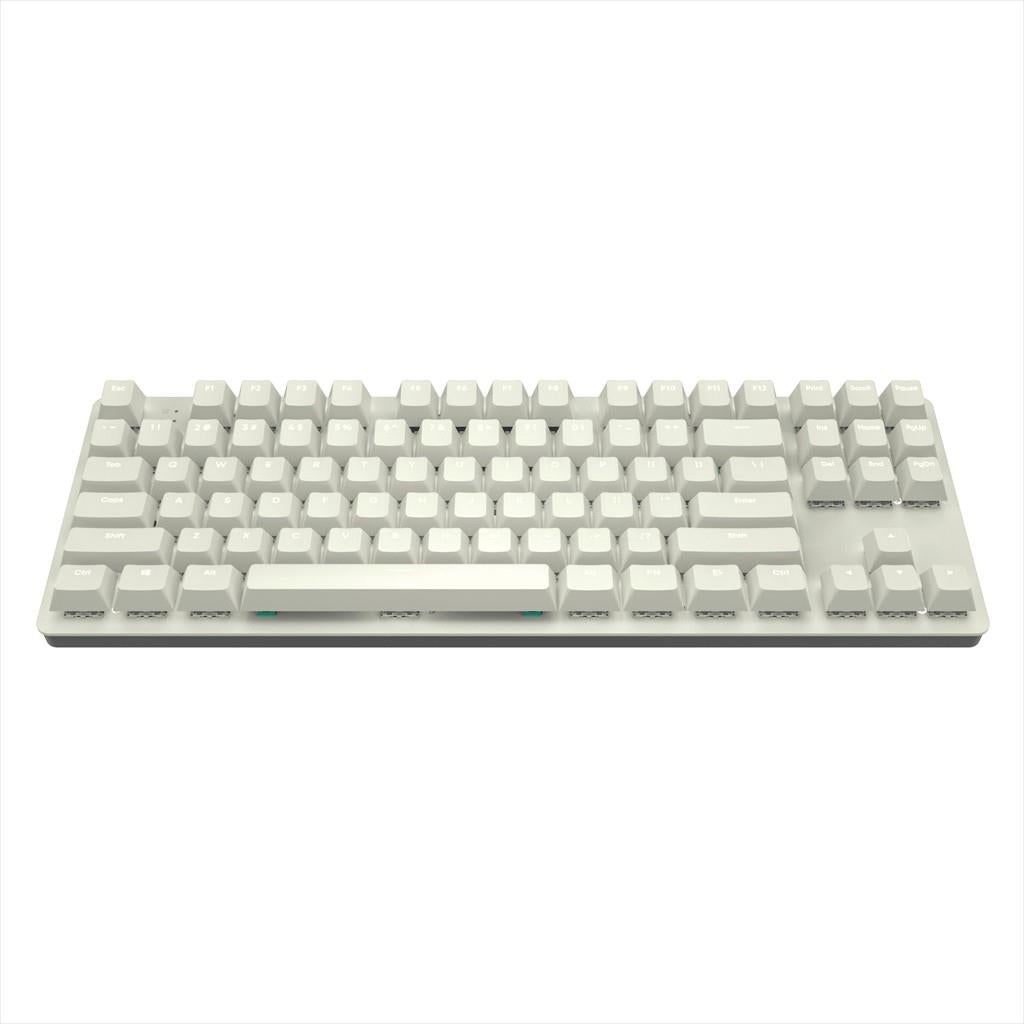 KEYBOARD MECHANICAL NUBI NK87 TKL, G3ms Sapphire V2, USB-C, White, NK87-WH-ANSI