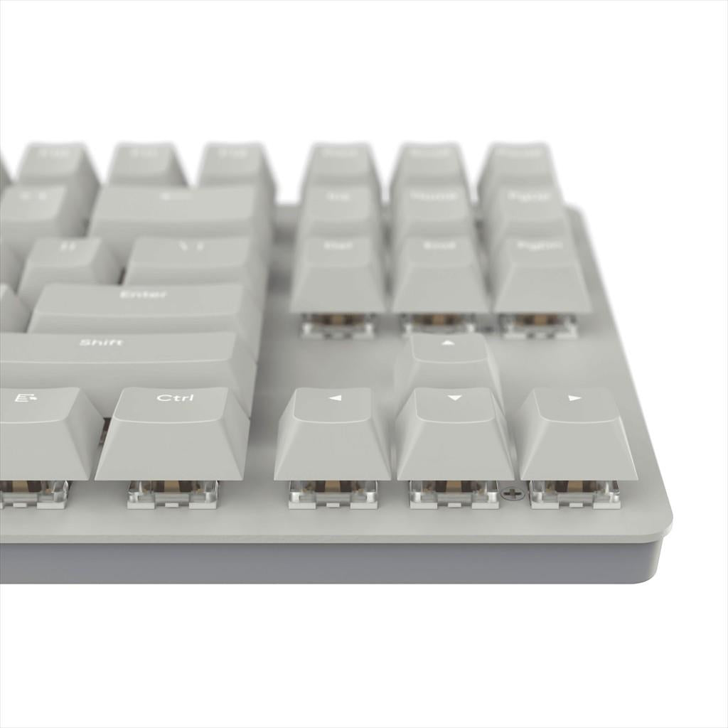KEYBOARD MECHANICAL NUBI NK87 TKL, G3ms Sapphire V2, USB-C, White, NK87-WH-ANSI