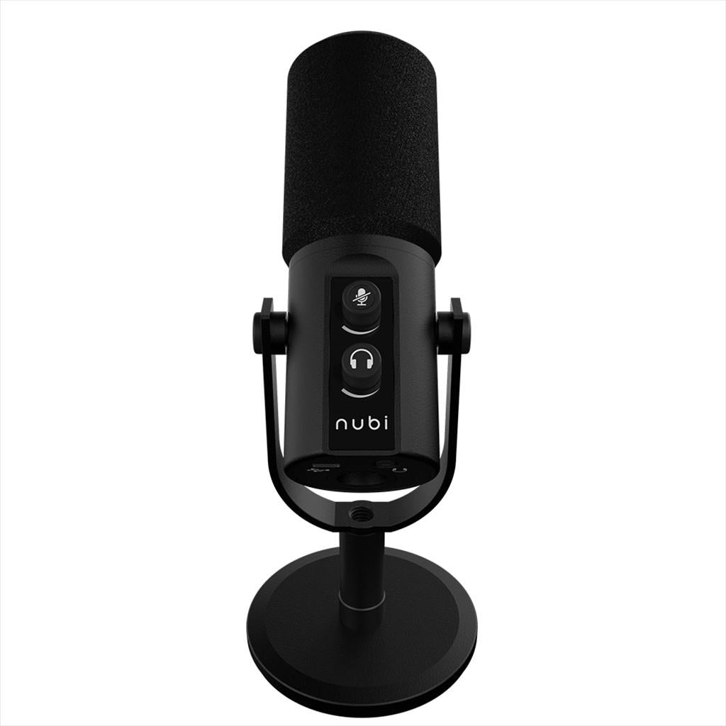 MICROPHONE NUBI NMIC1, USB Type-C/XLR, 2.0m cable, Black, NMIC1-BL