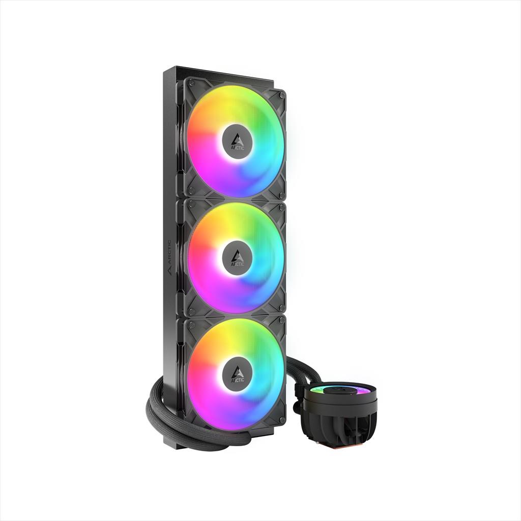 COOLERS CPU AIO ARCTIC LIQUID FREEZER III PRO 420 Black, 3x140mm P14 PRO PWM A-RGB fans, ACFRE00185A