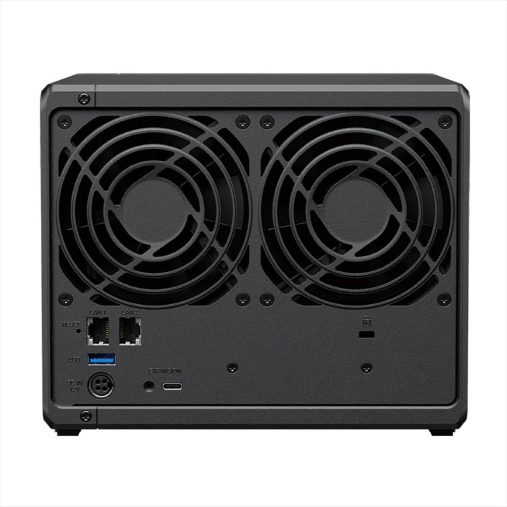 NET NAS SERVER SYNOLOGY DS925+ 4 HDD BAY, Ryzen V1500B, 4GB DDR4 SO-DIMM, Black