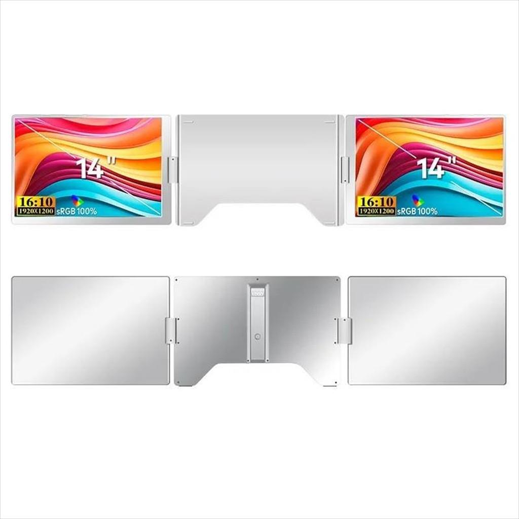 NB 2-SCREEN MONITOR 14" EXTRALINK S688, IPS FULLHD, 13.3"- 17.3",  EX.21571