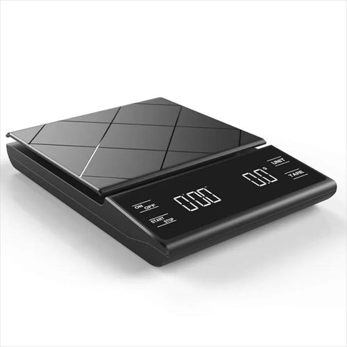 CE SMART EXTRALINK HOME C1 COFFEE SCALE, LED Display, Timer up to 100min, 0.1g precision, Max 3kg, Black, EX.32266