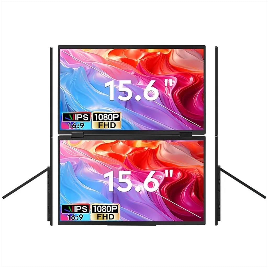 NB 2-SCREEN MONITOR FOR LAPTOP 15.6" EXTRALINK T01, IPS FULLHD,USB TYPE C&MINI HDMI