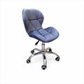 EXTRALINK CHAIR ARMCHAIR OFFICE, VELVET GRAY