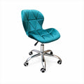 EXTRALINK CHAIR ARMCHAIR OFFICE VELVET TURQUOISE