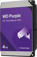 HDD 3,5" 4TB WD PURPLE IntelliPower 5400RPM 128MB 24x7 SATAIII WD44PURZ
