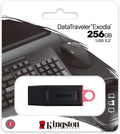 USB Flash Drive 3.2 Gen1 256GB KINGSTON DATA TRAVELER EXODIA , Black, DTX/256GB