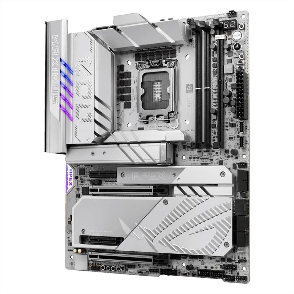 MB 1851 Z890 ASUS ROG MAXIMUS Z890 APEX, 4xDDR5 9600MHz(OC), 2xPCIex16 5.0, 1xPCIex4, 1xPCIex1, 4xM.2, 4xSATAIII, DP, 5GbE LAN, 90MB1IP0-M0EAY0