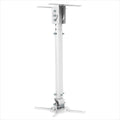 PROJECTOR CEILING MOUNT ESTILLO C718, 530mm to 1410mm, max.13.6KG, White, 108786