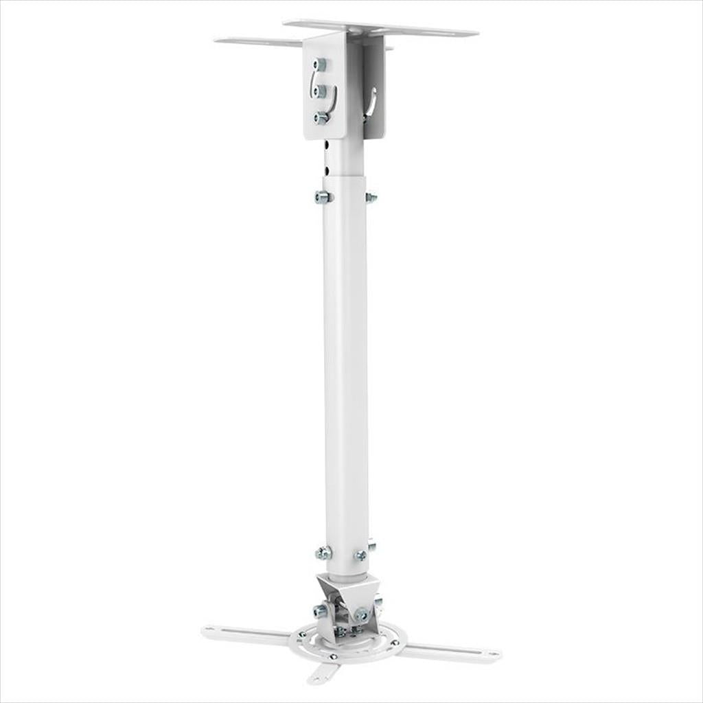 PROJECTOR CEILING MOUNT ESTILLO C718, 530mm to 1410mm, max.13.6KG, White, 108786