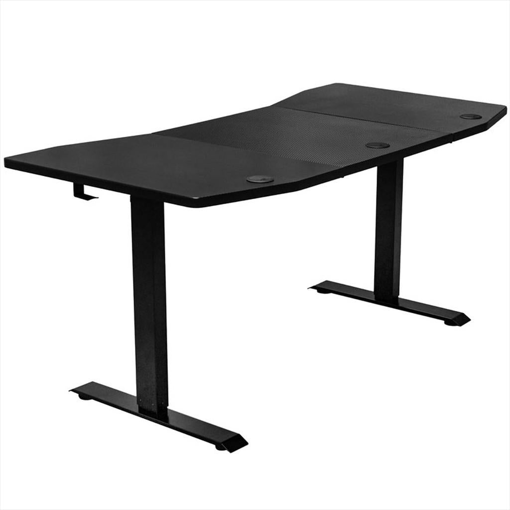 GAMING DESK NITRO CONCEPTS D16E, CARBON RED w/Electric Height Control, GABU-210