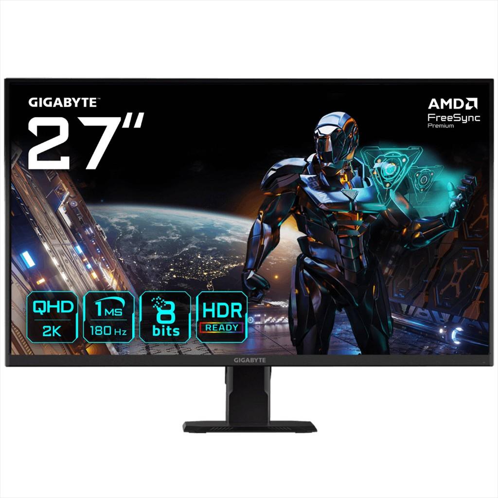 MONITOR 27" GIGABYTE GS27QA SS-IPS, 1ms, 180Hz, 2560 x 1440, 2x HDMI, DP