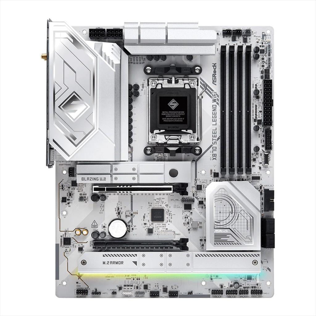 MB AM5 X870 STEEL LEGEND ASROCK 4xDDR5 8000(OC),1xPCIe5.0x16,1xPCIe4.0x16,1xM.2 Gen5,2xM.2 Gen4,4xSATAIII,HDMI,DP